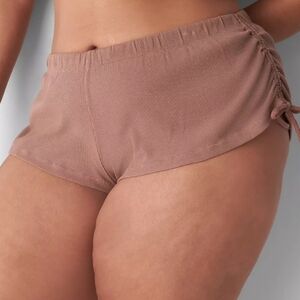 Cacique Women's Brown Sleep Shorts